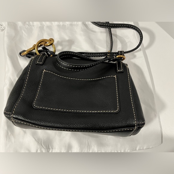 Marc Jacobs Black Crossbody Bag with Gold Accents - Picture 8 of 10